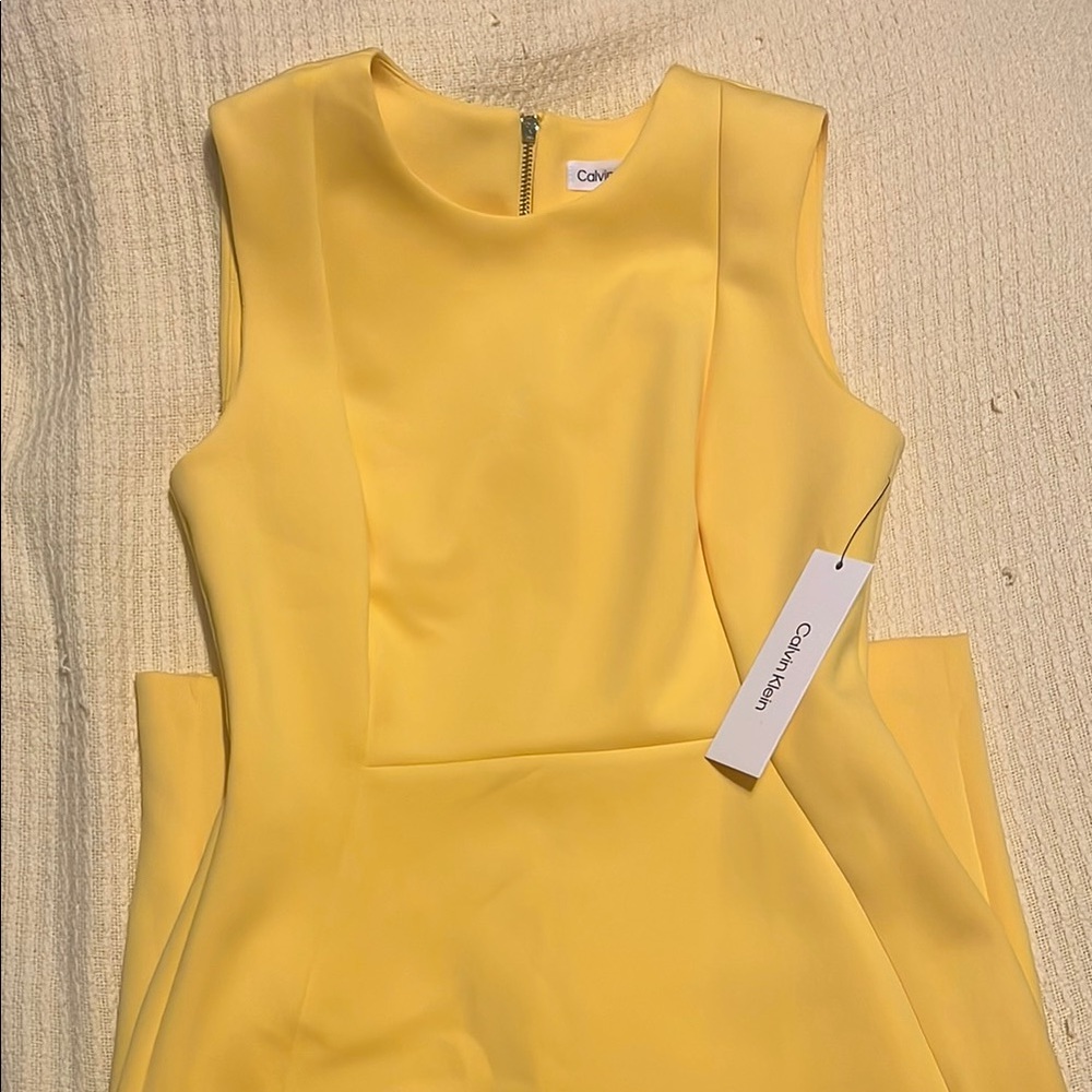 Calvin Klein Sunny Yellow Dress